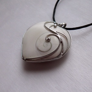 Shiva eye szív medál - Meska.hu