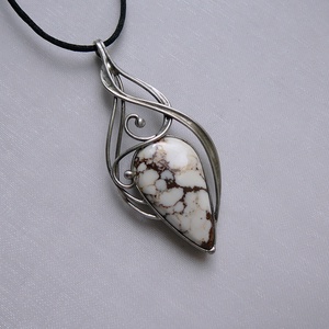 Magnezit medál - ékszer - nyaklánc - medálos nyaklánc - Meska.hu