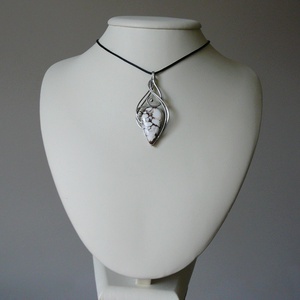 Magnezit medál - ékszer - nyaklánc - medálos nyaklánc - Meska.hu