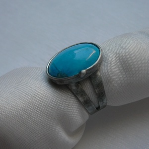 Türkinit gyűrű - Meska.hu