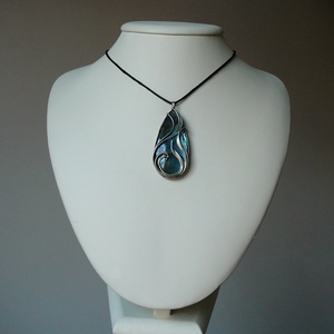 Labradorit medál - ékszer - nyaklánc - medál - Meska.hu