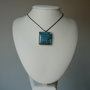 Labradorit medál, Ékszer, Nyaklánc, Medál, Ékszerkészítés, Fémmegmunkálás, MESKA