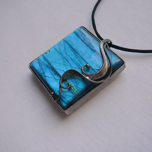 Labradorit medál - Meska.hu