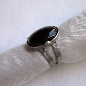 Ónix gyűrű - ékszer - gyűrű - szoliter gyűrű - Meska.hu