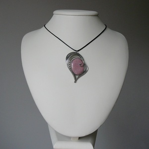 Thulit szív medál - ékszer - nyaklánc - medálos nyaklánc - Meska.hu