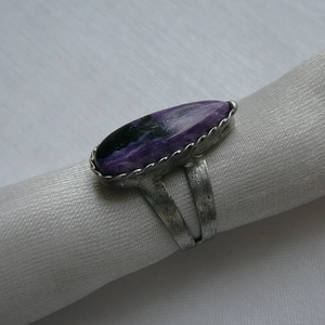 Csaroit gyűrű, Ékszer, Gyűrű, Szoliter gyűrű, Ékszerkészítés, Fémmegmunkálás, MESKA