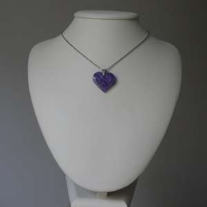 Csaroit szív medálos nyaklánc - ékszer - nyaklánc - medálos nyaklánc - Meska.hu