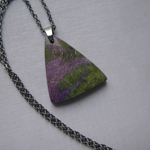 Atlantiszit medálos nyaklánc - ékszer - nyaklánc - medálos nyaklánc - Meska.hu