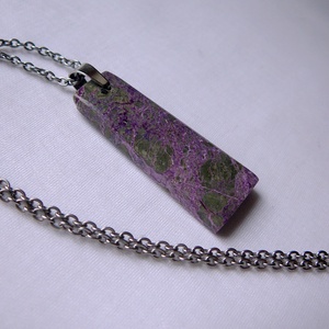 Atlantiszit medálos nyaklánc, Ékszer, Nyaklánc, Medálos nyaklánc, Ékszerkészítés, Fémmegmunkálás, MESKA