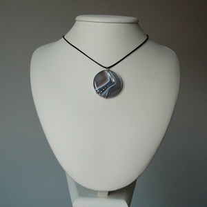 Achát medál - ékszer - nyaklánc - medálos nyaklánc - Meska.hu