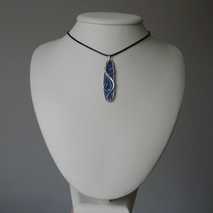 Kianit medál - ékszer - nyaklánc - medálos nyaklánc - Meska.hu