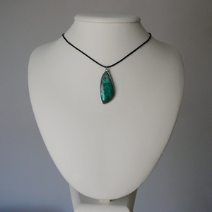 Krizokolla medál - ékszer - nyaklánc - medálos nyaklánc - Meska.hu