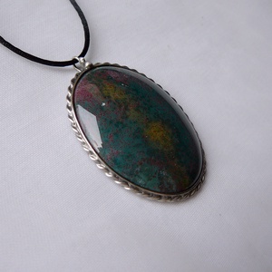 Heliotróp medál, Ékszer, Nyaklánc, Medálos nyaklánc, Ékszerkészítés, Fémmegmunkálás, MESKA