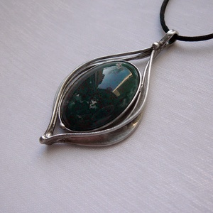 Heliotróp medál, Ékszer, Nyaklánc, Medálos nyaklánc, Ékszerkészítés, Fémmegmunkálás, MESKA