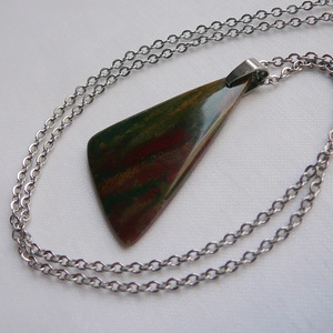 Heliotróp medálos nyaklánc - ékszer - nyaklánc - medálos nyaklánc - Meska.hu