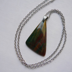 Heliotróp medálos nyaklánc - ékszer - nyaklánc - medálos nyaklánc - Meska.hu