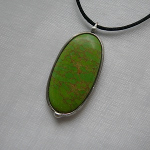 Üledéki jáspis medál - ékszer - nyaklánc - medálos nyaklánc - Meska.hu