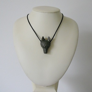 Pirit farkas medálos nyaklánc - ékszer - nyaklánc - medálos nyaklánc - Meska.hu