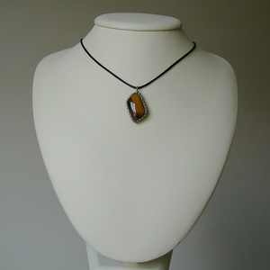 Tigrisszem medál - ékszer - nyaklánc - medálos nyaklánc - Meska.hu