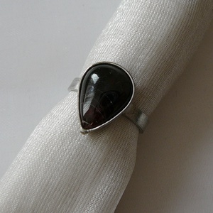 Gránát gyűrű - ékszer - gyűrű - szoliter gyűrű - Meska.hu