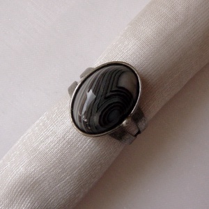 Ónix gyűrű - ékszer - gyűrű - szoliter gyűrű - Meska.hu