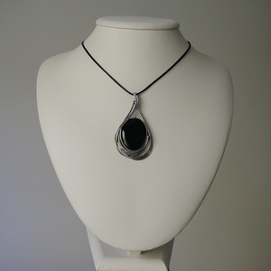 Ónix medál - ékszer - nyaklánc - medálos nyaklánc - Meska.hu