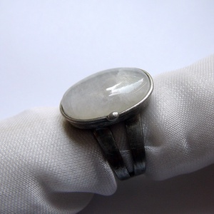 Holdkő gyűrű - ékszer - gyűrű - szoliter gyűrű - Meska.hu