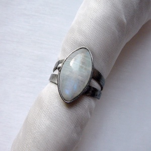 Holdkő gyűrű - ékszer - gyűrű - szoliter gyűrű - Meska.hu