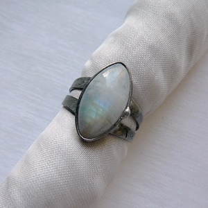 Holdkő gyűrű - ékszer - gyűrű - szoliter gyűrű - Meska.hu