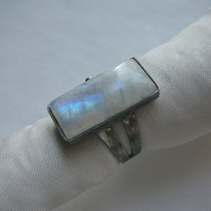 Holdkő gyűrű - ékszer - gyűrű - szoliter gyűrű - Meska.hu