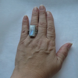 Holdkő gyűrű - ékszer - gyűrű - szoliter gyűrű - Meska.hu