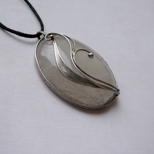 Hegyikristály medál - ékszer - nyaklánc - medálos nyaklánc - Meska.hu