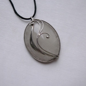 Hegyikristály medál - ékszer - nyaklánc - medálos nyaklánc - Meska.hu