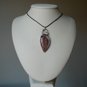 Imperiál jáspis medál - ékszer - nyaklánc - medálos nyaklánc - Meska.hu