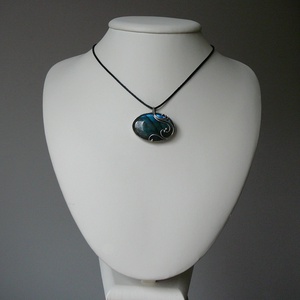 Labradorit medál - ékszer - nyaklánc - medál - Meska.hu