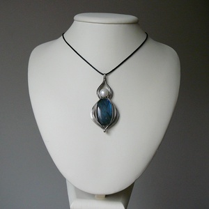 Labradorit medál - ékszer - nyaklánc - medál - Meska.hu