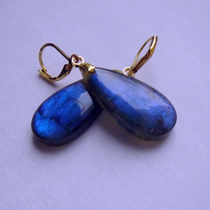 Labradorit fülbevaló, Ékszer, Fülbevaló, Lógó csepp fülbevaló, Ékszerkészítés, Fémmegmunkálás, MESKA