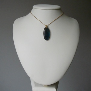 Labradorit medálos nyaklánc - ékszer - nyaklánc - medál - Meska.hu