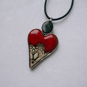 Ónix medál - ékszer - nyaklánc - medálos nyaklánc - Meska.hu