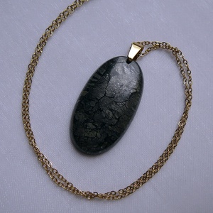 Markazit medálos nyaklánc - ékszer - nyaklánc - medálos nyaklánc - Meska.hu