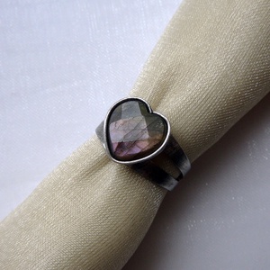Labradorit gyűrű - ékszer - gyűrű - szoliter gyűrű - Meska.hu