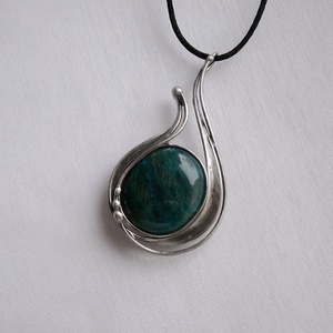 Apatit medál - ékszer - nyaklánc - medálos nyaklánc - Meska.hu