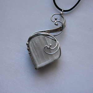 Szelenit medál - ékszer - nyaklánc - medálos nyaklánc - Meska.hu
