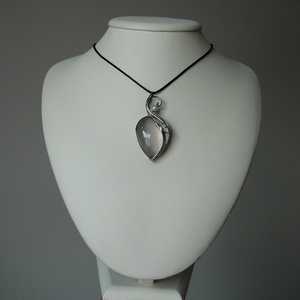 Girasol szív medál - ékszer - nyaklánc - medálos nyaklánc - Meska.hu