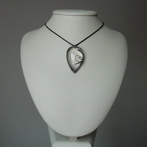 Hegyikristály csepp medál - ékszer - nyaklánc - medálos nyaklánc - Meska.hu