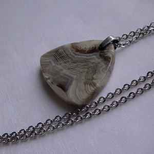 Achát medálos nyaklánc, Ékszer, Nyaklánc, Medál, Ékszerkészítés, MESKA