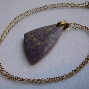 Atlantiszit medálos nyaklánc, Ékszer, Nyaklánc, Medálos nyaklánc, Ékszerkészítés, Fémmegmunkálás, MESKA