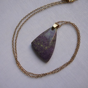 Atlantiszit medálos nyaklánc - ékszer - nyaklánc - medálos nyaklánc - Meska.hu