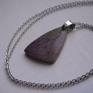 Atlantiszit medálos nyaklánc, Ékszer, Nyaklánc, Medálos nyaklánc, Ékszerkészítés, Fémmegmunkálás, MESKA