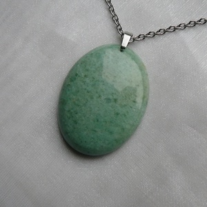 Aventurin medálos nyaklánc - ékszer - nyaklánc - medálos nyaklánc - Meska.hu